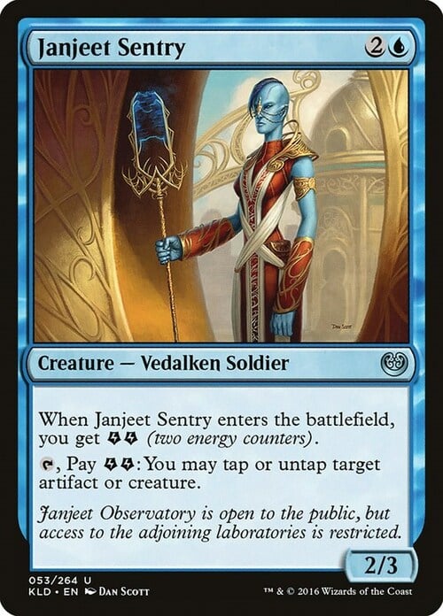 Janjeet Sentry Card Front