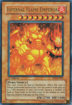 Infernal Flame Emperor Card Front
