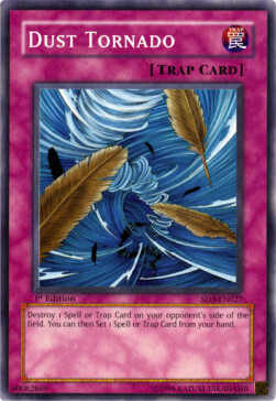Dust Tornado Card Front