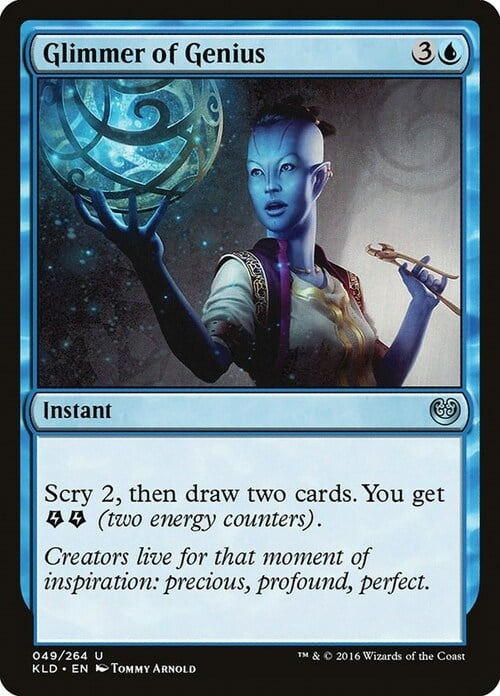 Glimmer of Genius Card Front