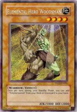 Elemental HERO Woodsman Card Front