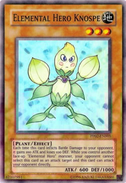 Elemental Hero Knospe Card Front