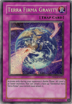 Gravità Terraferma Card Front