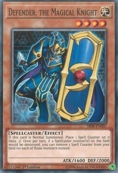 Difensore, il Cavaliere Magico Card Front