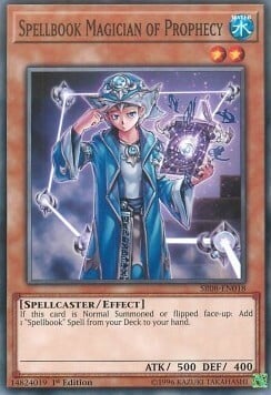 Spellbook Magician of Prophecy Card Front