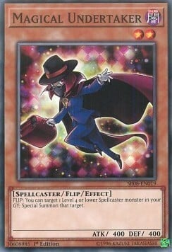 Impresario di Pompe Funebri Magico Card Front