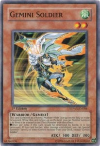 Gemini Soldier Card Front