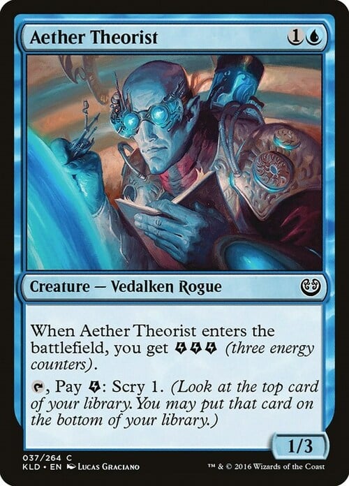 Aether Theorist Card Front