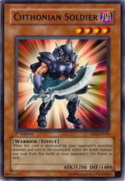 Chthonian Soldier · Common 011
