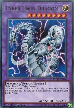 Cyber Twin Dragon Card Front