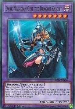 Dark Magician Girl the Dragon Knight Card Front