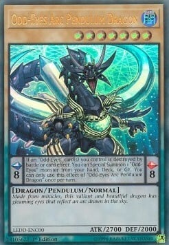 Odd-Eyes Arc Pendulum Dragon Card Front
