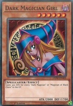 Dark Magician Girl Card Front