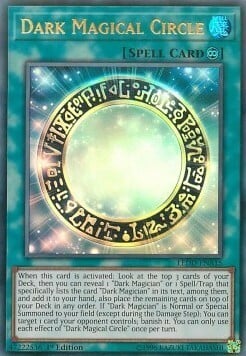 Dark Magical Circle Card Front