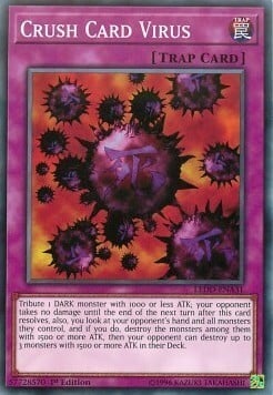 Crush Card Virus Card Front