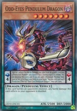 Odd-Eyes Pendulum Dragon Card Front