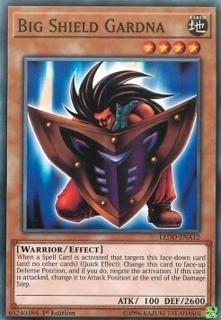 Big Shield Gardna Card Front
