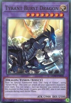 Tyrant Burst Dragon Card Front