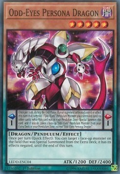 Drago Persona Occhi Diversi Card Front
