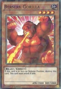 Berserk Gorilla Card Front