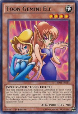 Elfi Gemelli Toon Card Front