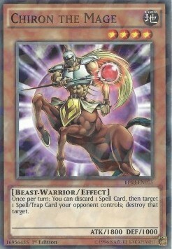 Chiron il Saggio Card Front