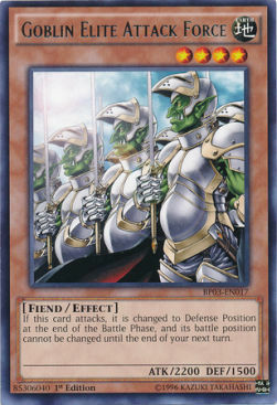 Forza d'Attacco Goblin d'Elite Card Front