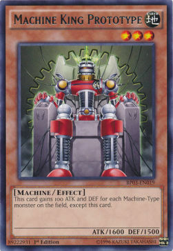 Machine King Prototype Card Front