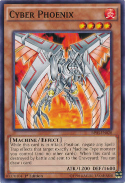 Cyber Phoenix Card Front