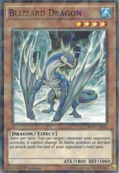Blizzard Dragon Card Front