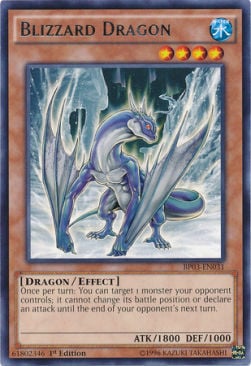 Blizzard Dragon Card Front