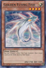 Golden Flying Fish · Rare 040