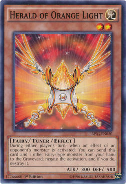 Herald of Orange Light Card Front