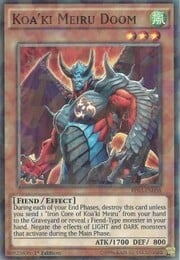 Koa'ki Meiru Doom · Shatterfoil 058sh
