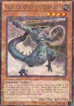 Vanguard of the Dragon Card Front