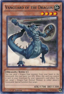 Vanguard of the Dragon Card Front