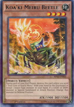 Koa'ki Meiru Beetle Card Front