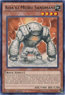 Koa'ki Meiru Sandman Card Front