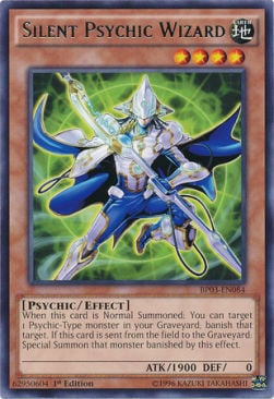 Silent Psychic Wizard Card Front
