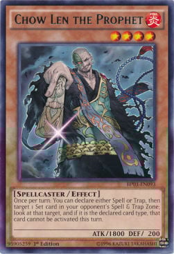 Chow Len the Prophet Card Front