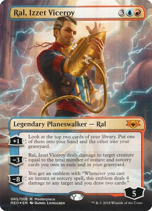 Ral, Izzet Viceroy Card Front