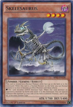 Skelesaurus Card Front