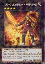 Heroic Champion - Kusanagi · Shatterfoil 125sh