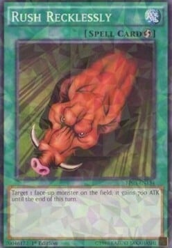 Rush Recklessly Card Front