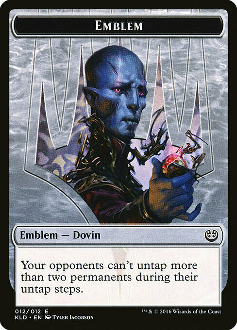 Dovin Baan Emblem Card Front