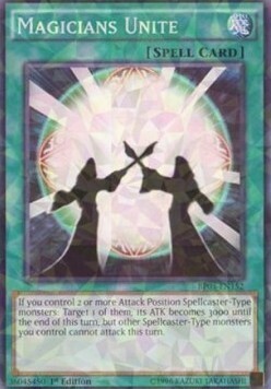 Magicians Unite Card Front