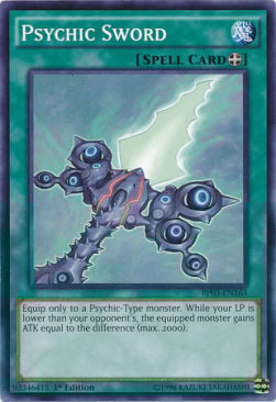 Psychic Sword Card Front