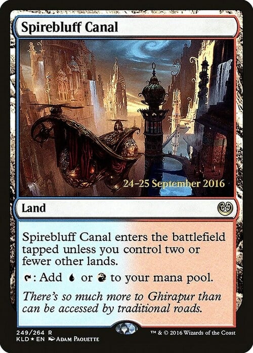 Spirebluff Canal Card Front