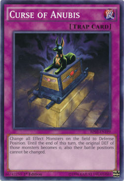 Curse of Anubis Card Front