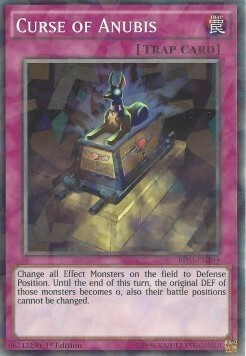 Curse of Anubis Card Front